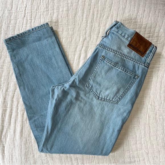 NWT J Crew Point Sur Straight Leg Light Wash Jeans size 27P - Picture 3 of 13